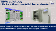 Teva - tálcás vákuumszárító